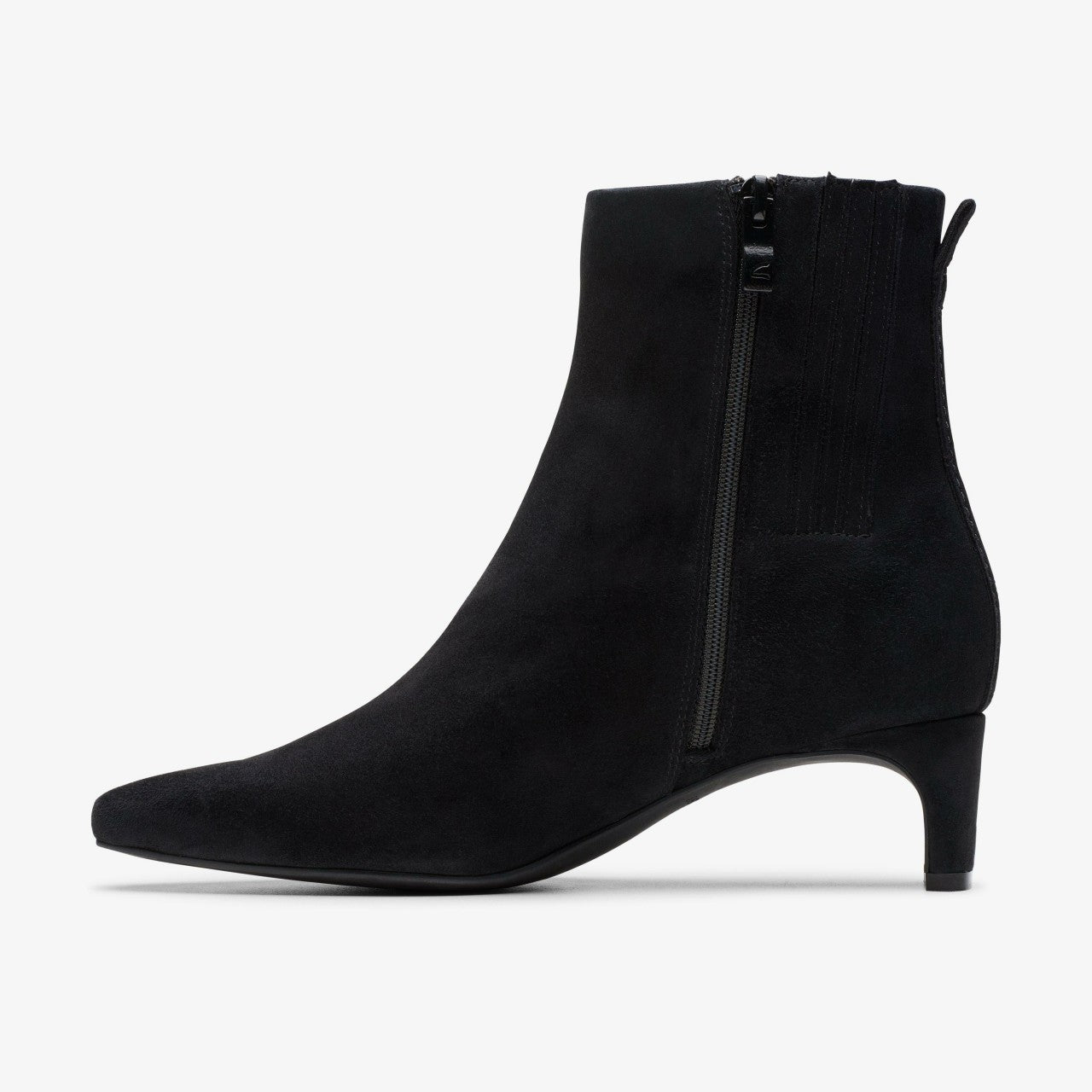 Edina Up Black Suede | Clarks discount - Women