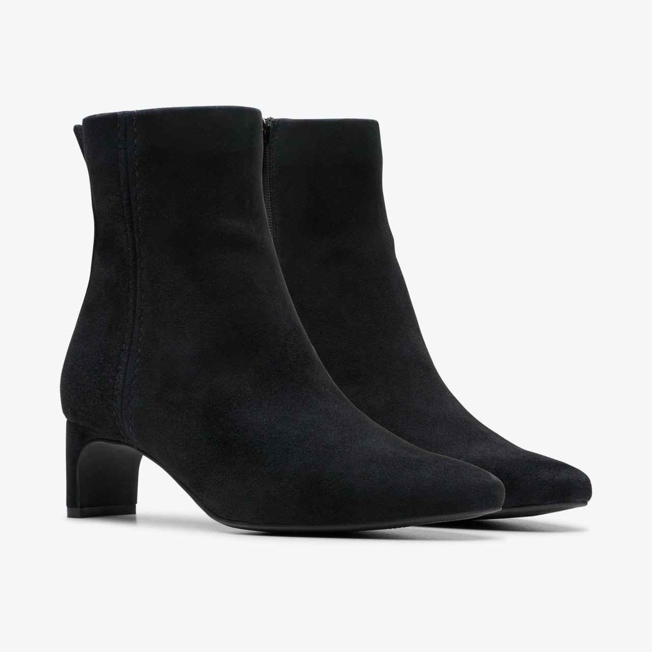 Edina Up Black Suede | Clarks discount - Women