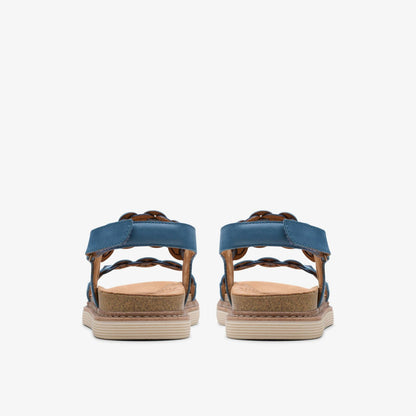 Arwell Glide Blue Combination | Clarks for sale - Women