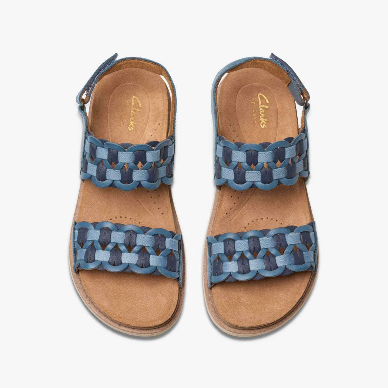 Arwell Glide Blue Combination | Clarks for sale - Women