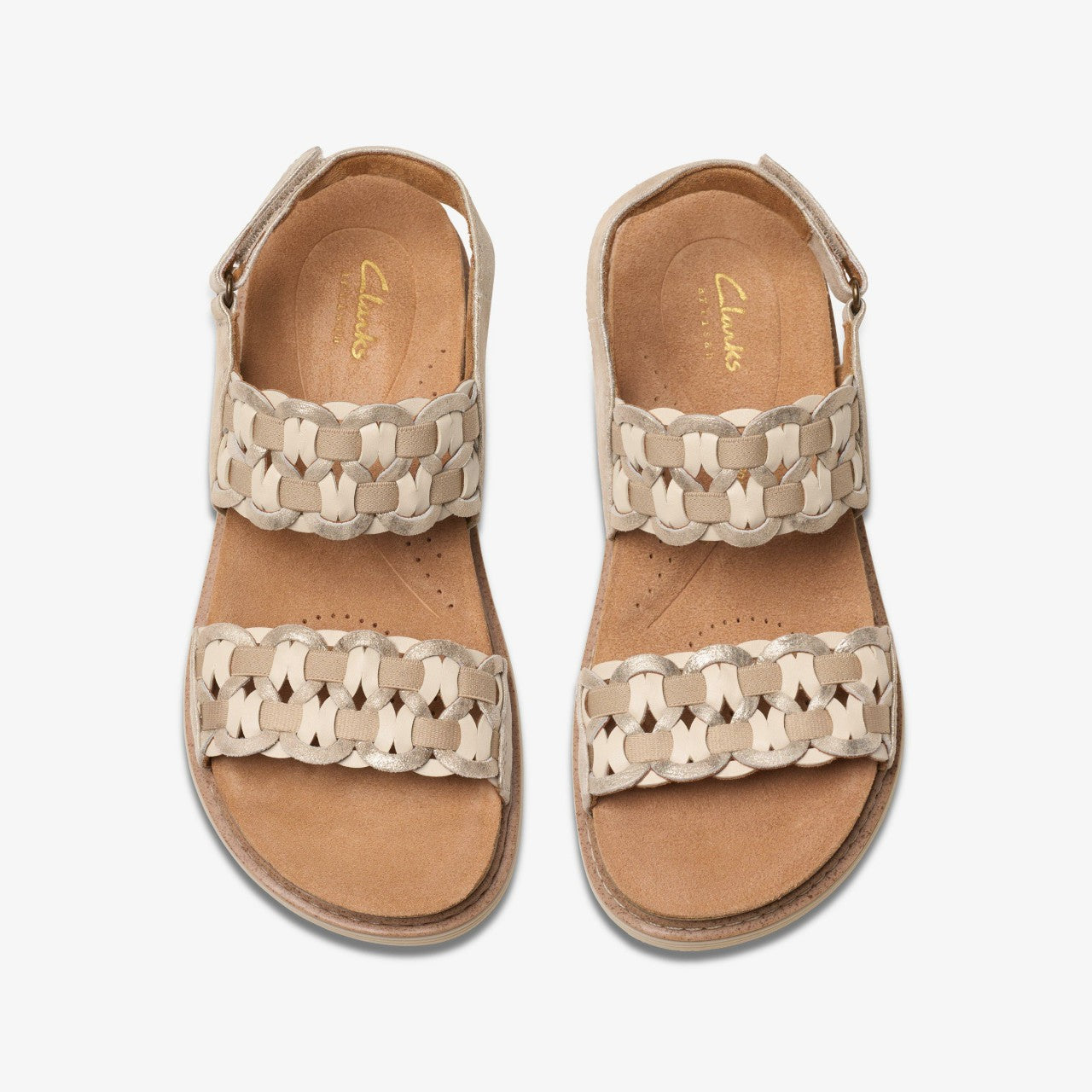 Arwell Glide Metallic Combination | Clarks outlet - Women