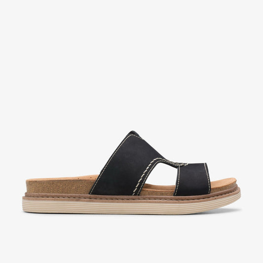 Arwell Walk Black Nubuck | Clarks on Sale - Women