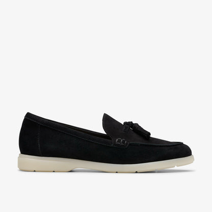 Narini Edge Black Suede | Clarks for sale - Women