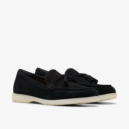 Narini Edge Black Suede | Clarks for sale - Women