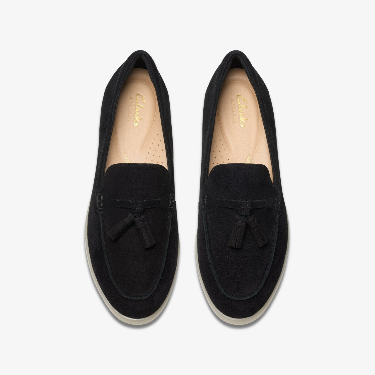 Narini Edge Black Suede | Clarks for sale - Women