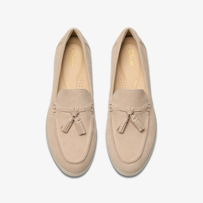 Narini Edge Sand Suede | Clarks on Sale - Women