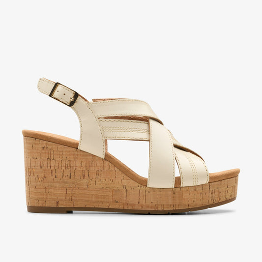 Sabina Sling Cream Leather | Clarks online - Women