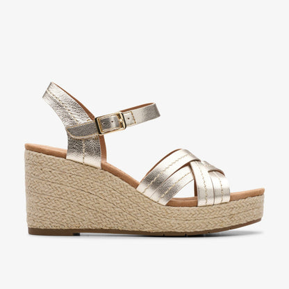 Sabina Strap Champagne | Clarks outlet - Women
