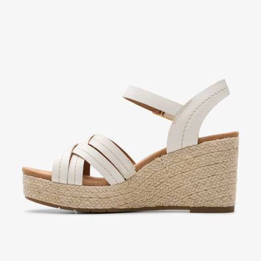 Sabina Strap Cream Leather | Clarks outlet - Women