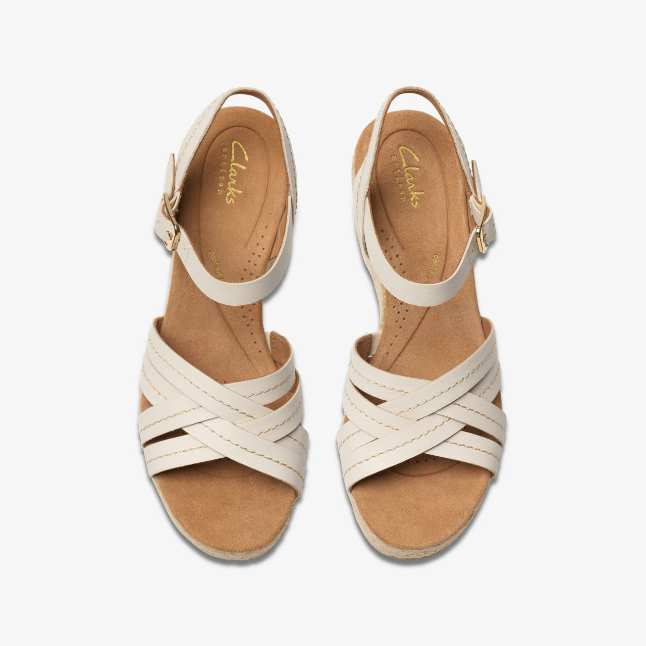 Sabina Strap Cream Leather | Clarks outlet - Women