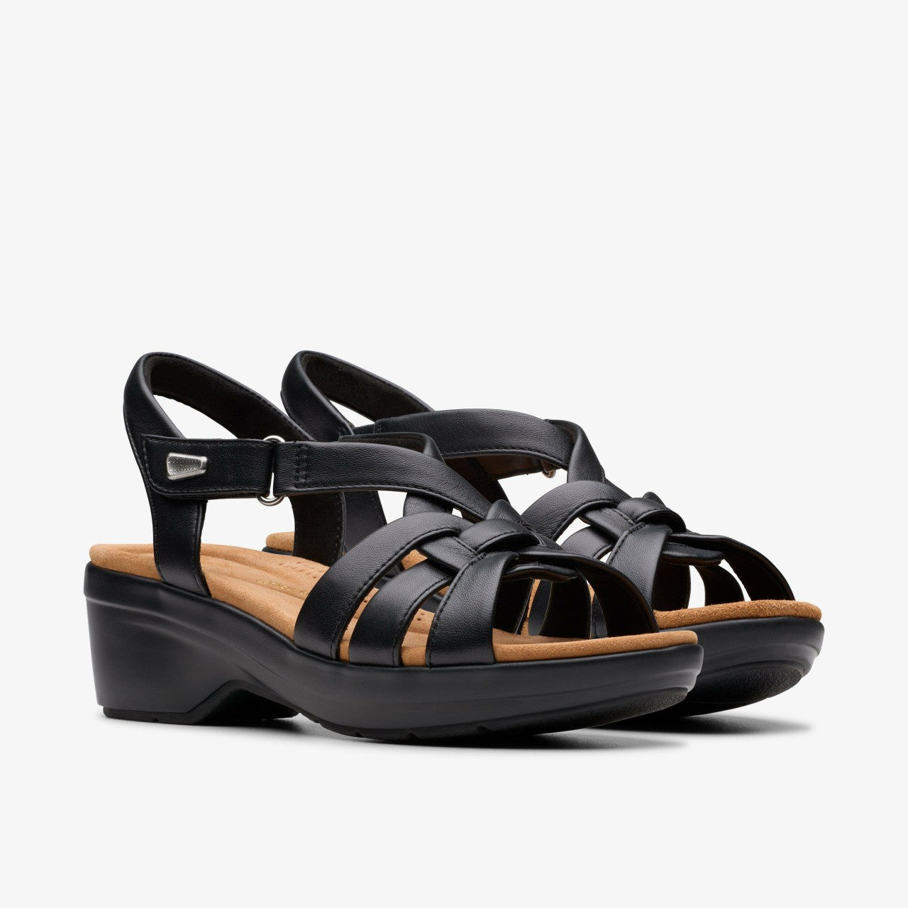 Tuleah Cross Black Leather | Clarks Sale - Women