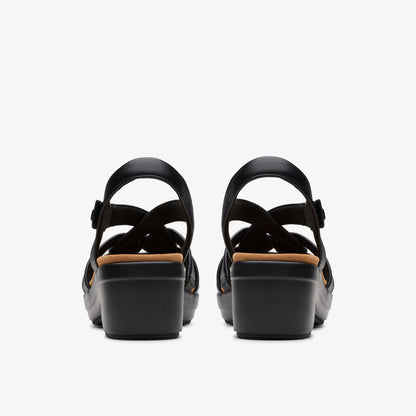 Tuleah Cross Black Leather | Clarks Sale - Women