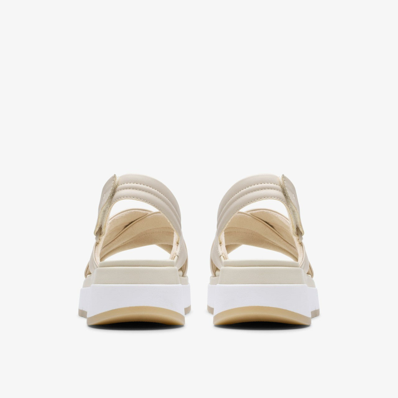 Tuscan Cross Cream Leather | Clarks on Sale - Women