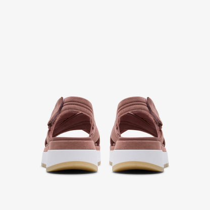 Tuscan Cross Mauve Suede | Clarks for sale - Women