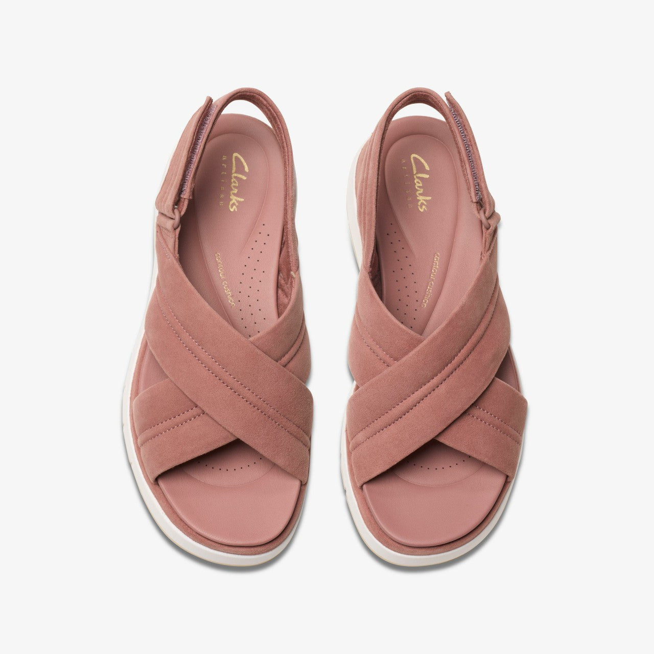 Tuscan Cross Mauve Suede | Clarks for sale - Women