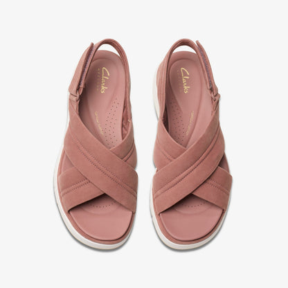 Tuscan Cross Mauve Suede | Clarks for sale - Women