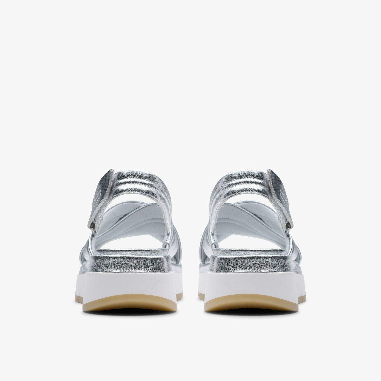 Tuscan Cross Silver Leather | Clarks online - Women