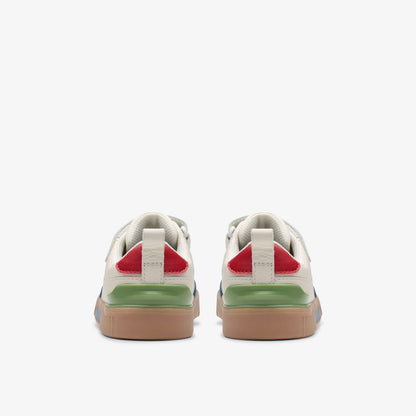 Oslo Vibe Kid White / Blue | Clarks for sale - Kids