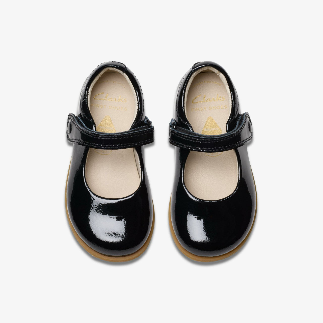 Drew Tap Toddler Black Patent | Clarks for sale - Kids