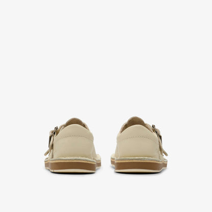 Playsun RF Toddler Off White Leather | Clarks for sale - Kids