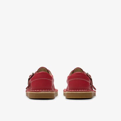 Playsun Toddler Red Leather | Clarks on Sale - Kids
