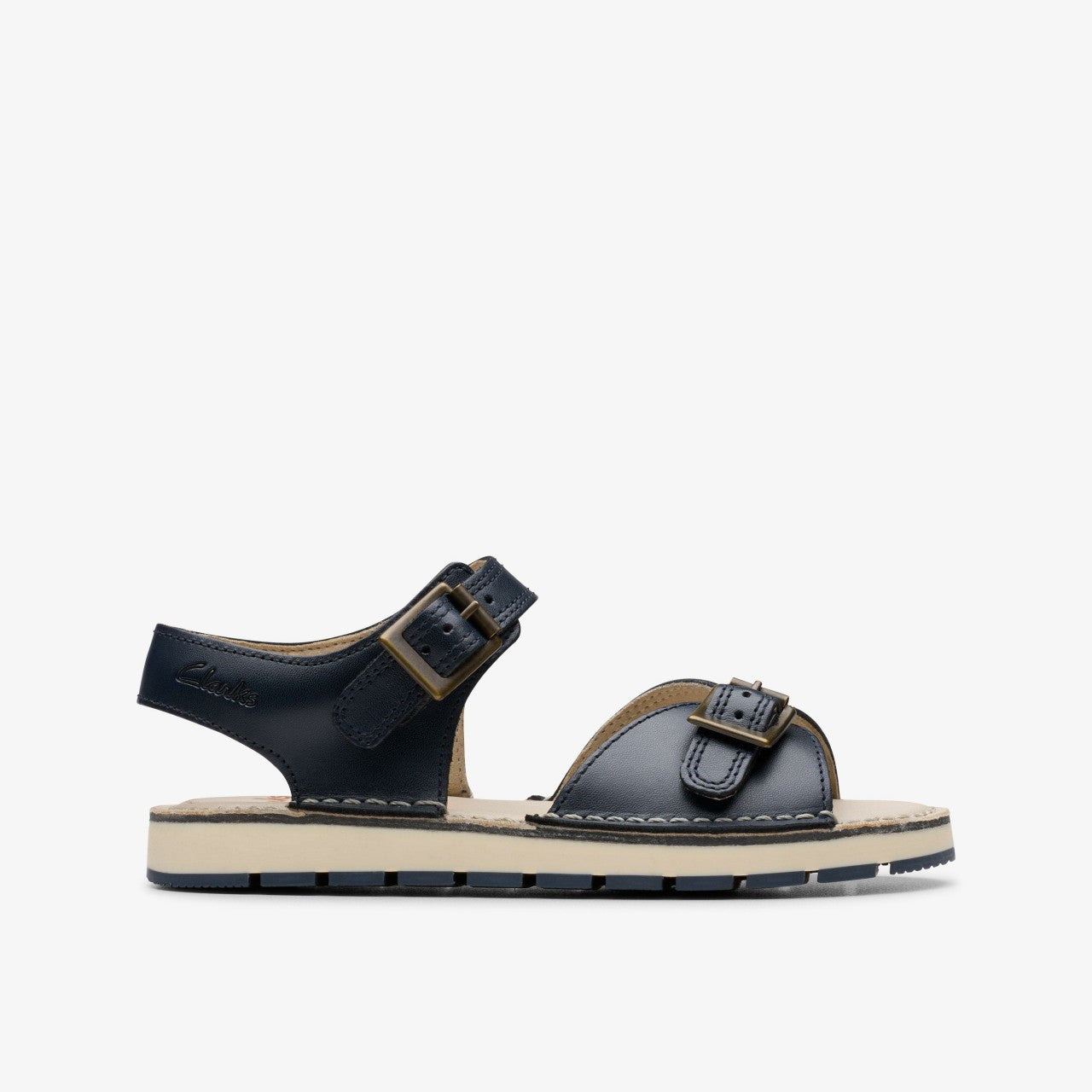 Playsun Kid Navy Leather | Clarks Sale - Kids