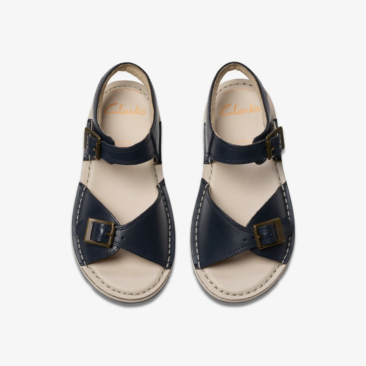 Playsun Kid Navy Leather | Clarks Sale - Kids