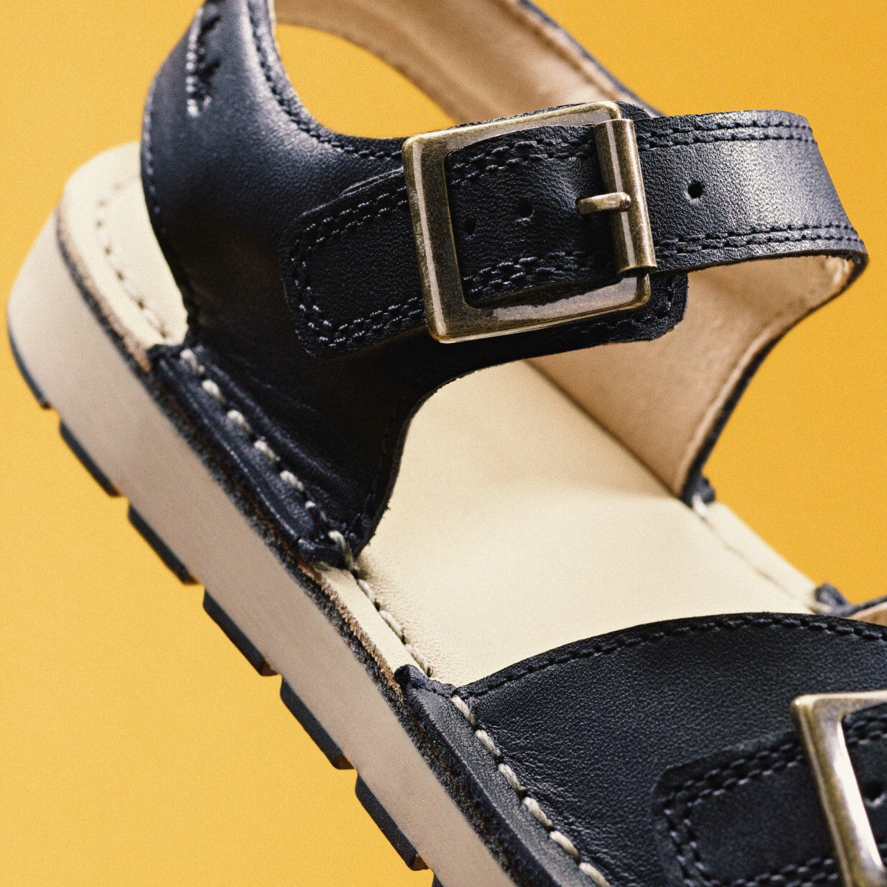 Playsun Kid Navy Leather | Clarks Sale - Kids