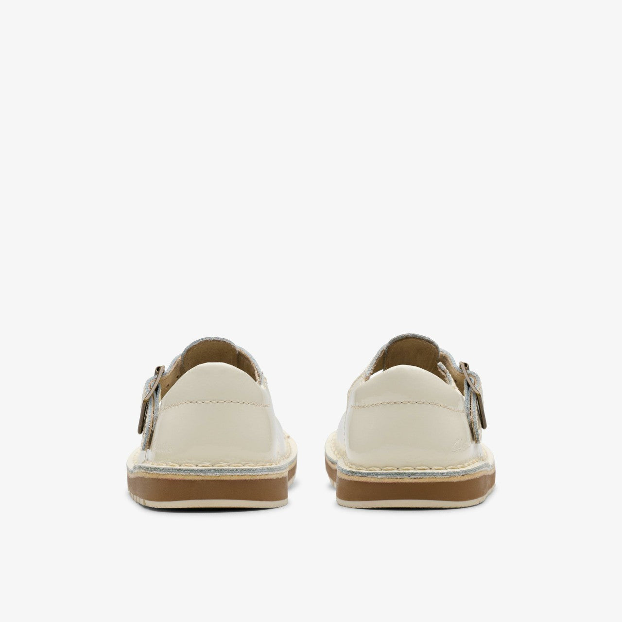 Joyful Skip Toddler White Patent | Clarks discount - Kids