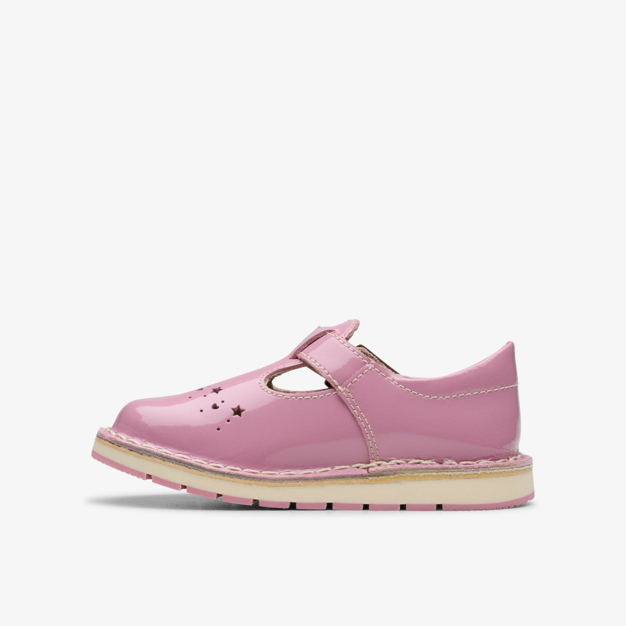Joyful Skip Toddler Pink Patent | Clarks online - Kids