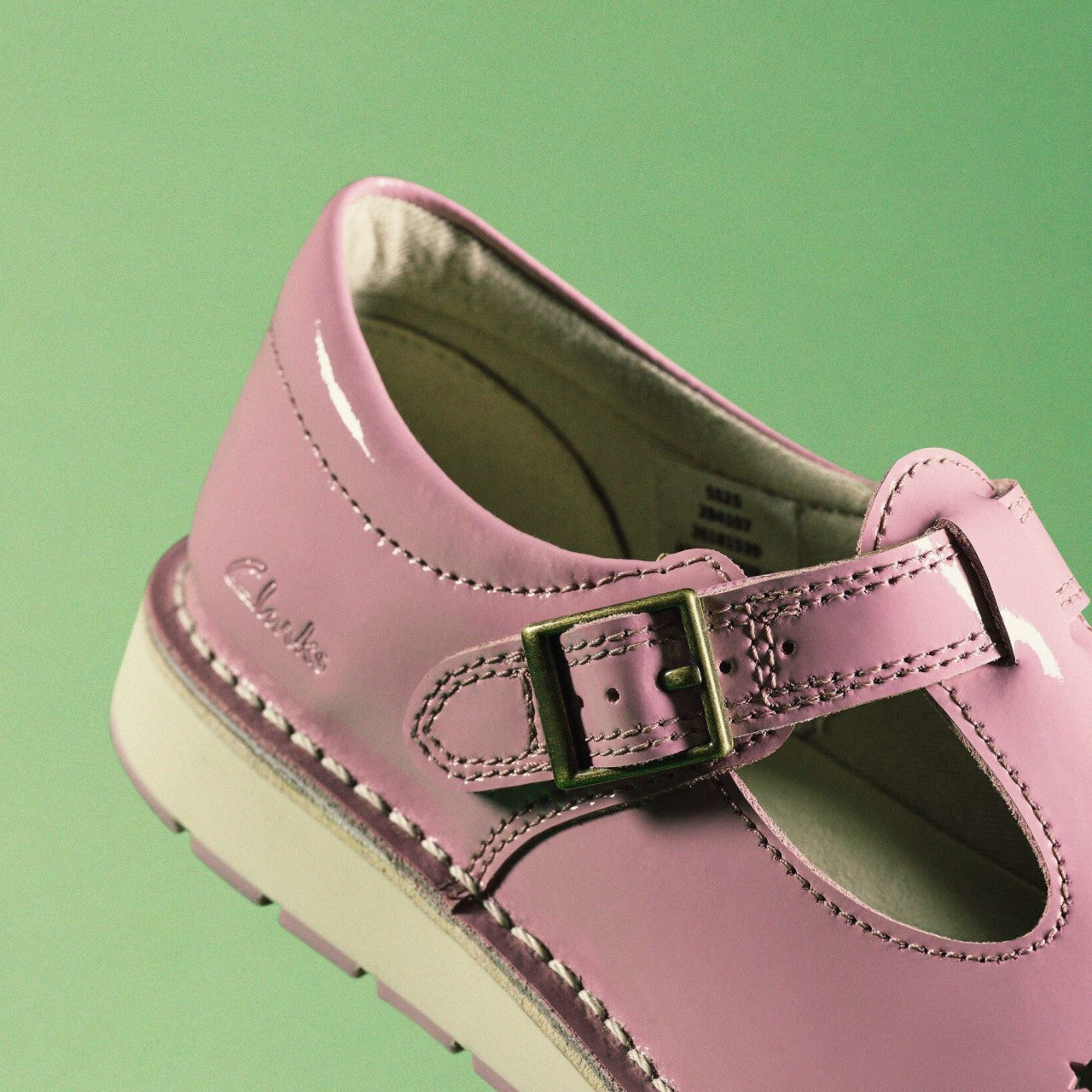 Joyful Skip Kid Pink Patent | Clarks outlet - Kids