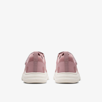 Feather Ath Kid Dusty Pink | Clarks for sale - Kids