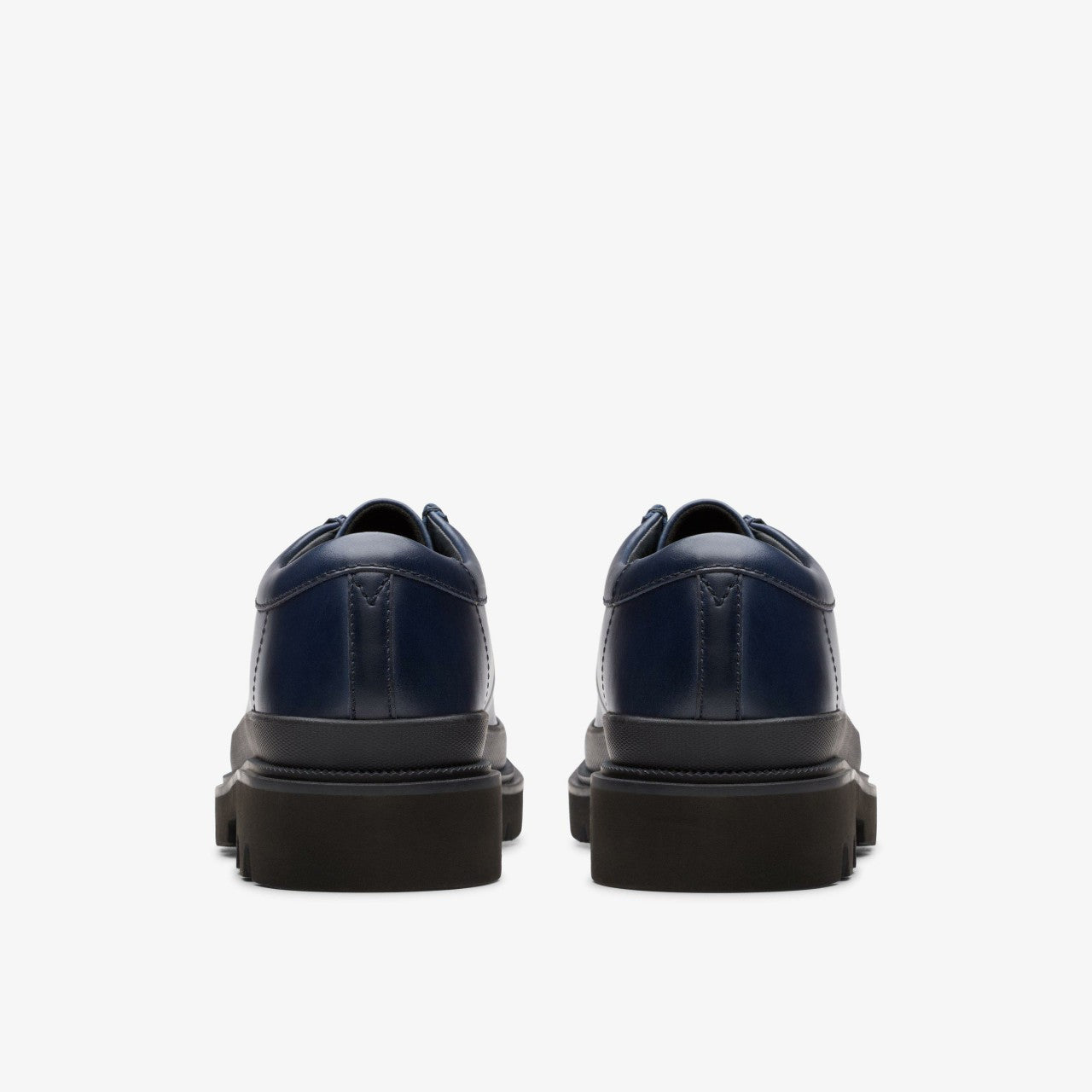 Badell Seam Navy Leather | Clarks discount - Men
