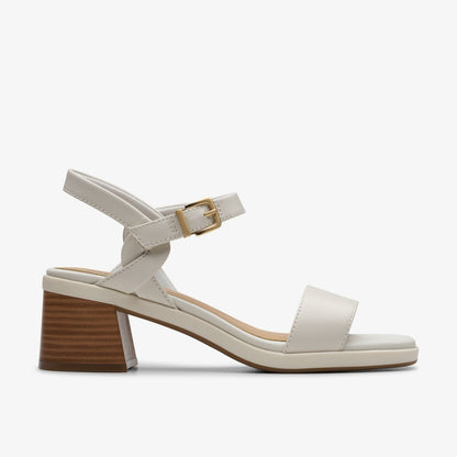 Jaylan Ray Off White Leather | Clarks Sale - Women