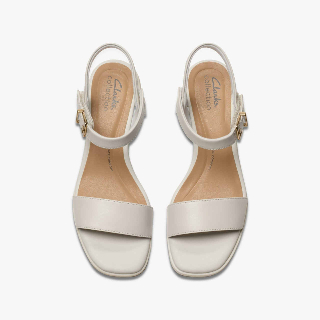 Jaylan Ray Off White Leather | Clarks Sale - Women