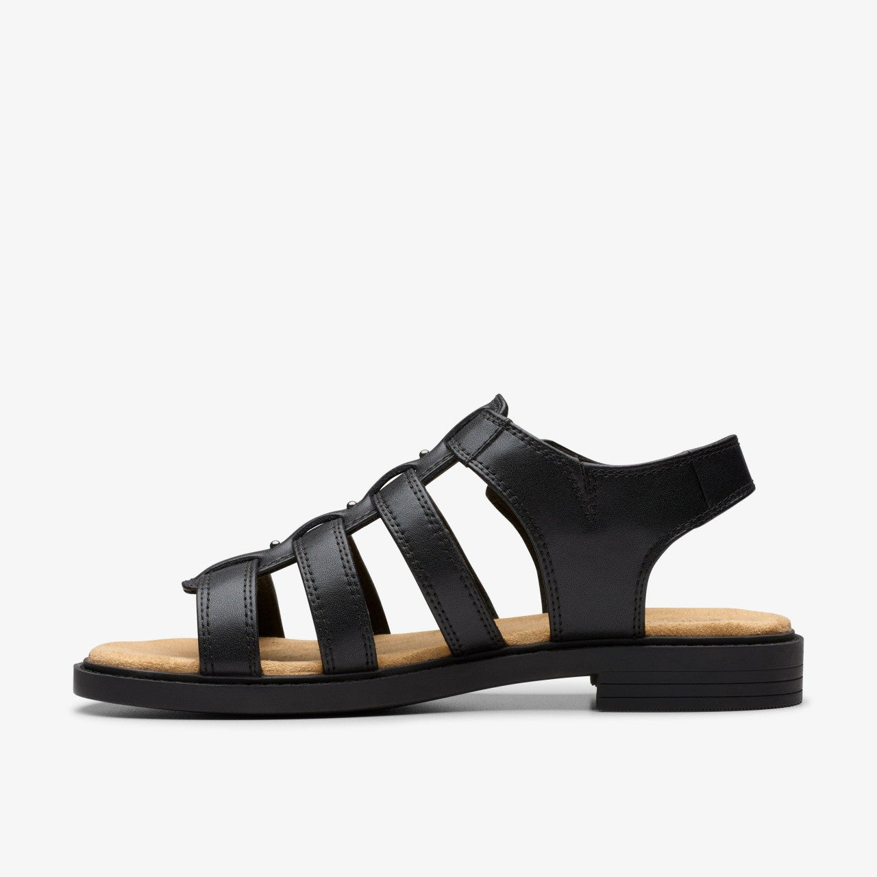 Trivanni Lux Black Leather | Clarks on Sale - Women