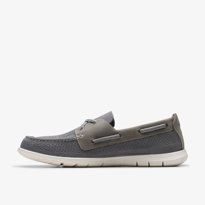 Flexway Tie Grey Combination | Clarks online - Men