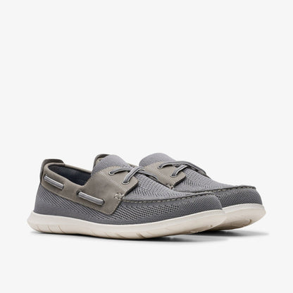 Flexway Tie Grey Combination | Clarks online - Men