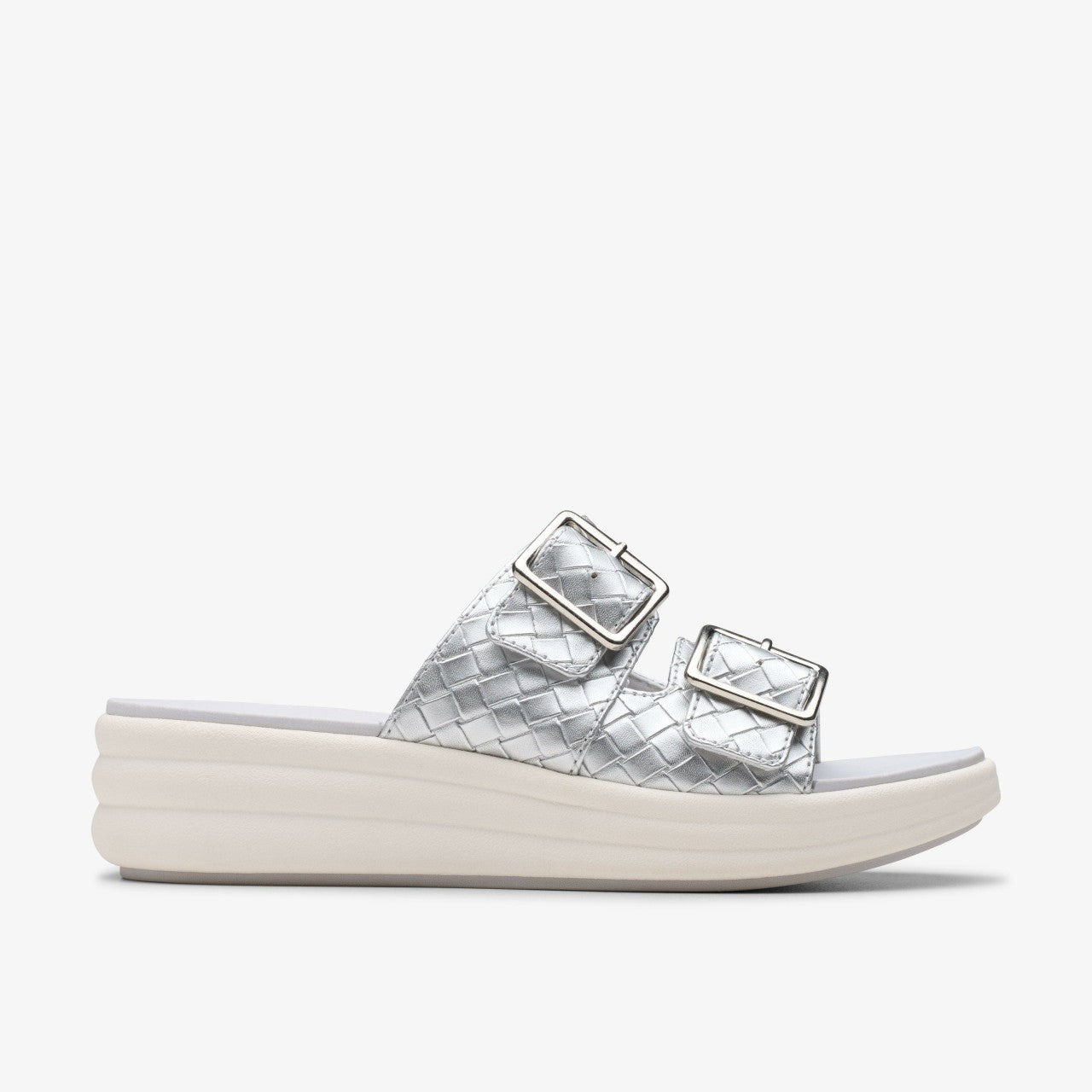 Drift Buckle Silver Metallic | Clarks for sale - Women