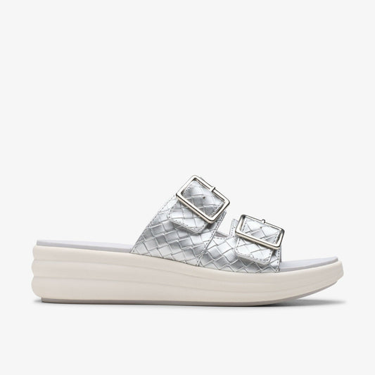 Drift Buckle Silver Metallic | Clarks for sale - Women