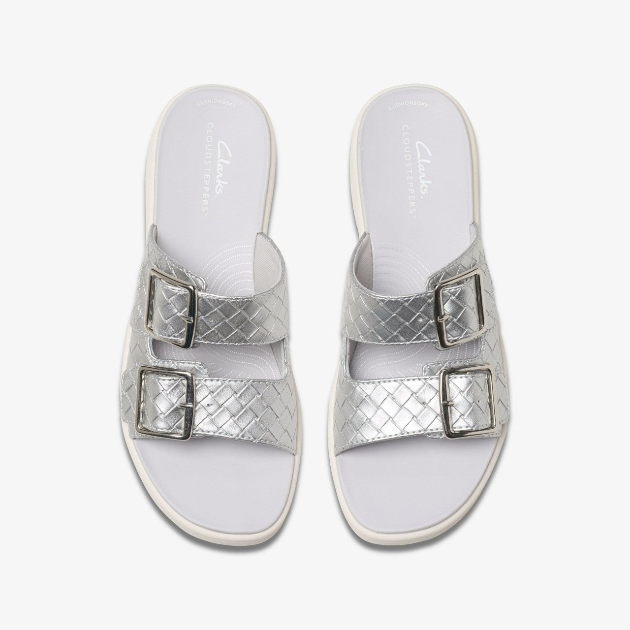 Drift Buckle Silver Metallic | Clarks for sale - Women