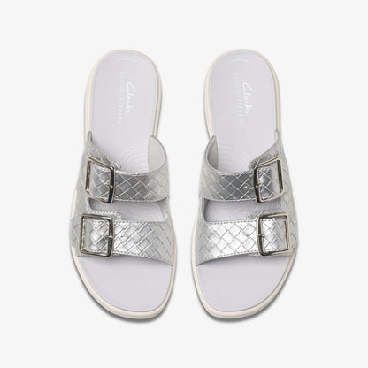 Drift Buckle Silver Metallic | Clarks for sale - Women