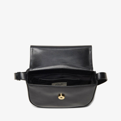 Casual Cross 3 Black Leather | Clarks discount - Women