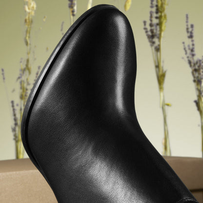 Freva 85 Slouch Black Leather | Clarks outlet - Women