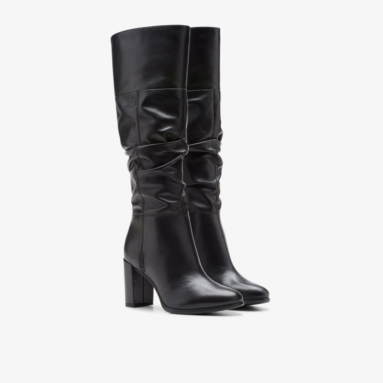 Freva 85 Slouch Black Leather | Clarks outlet - Women