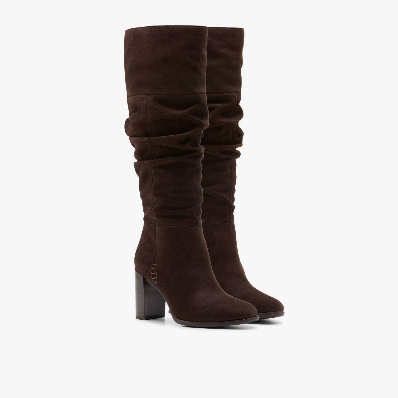 Freva 85 Slouch Dark Brown Suede | Clarks Sale - Women