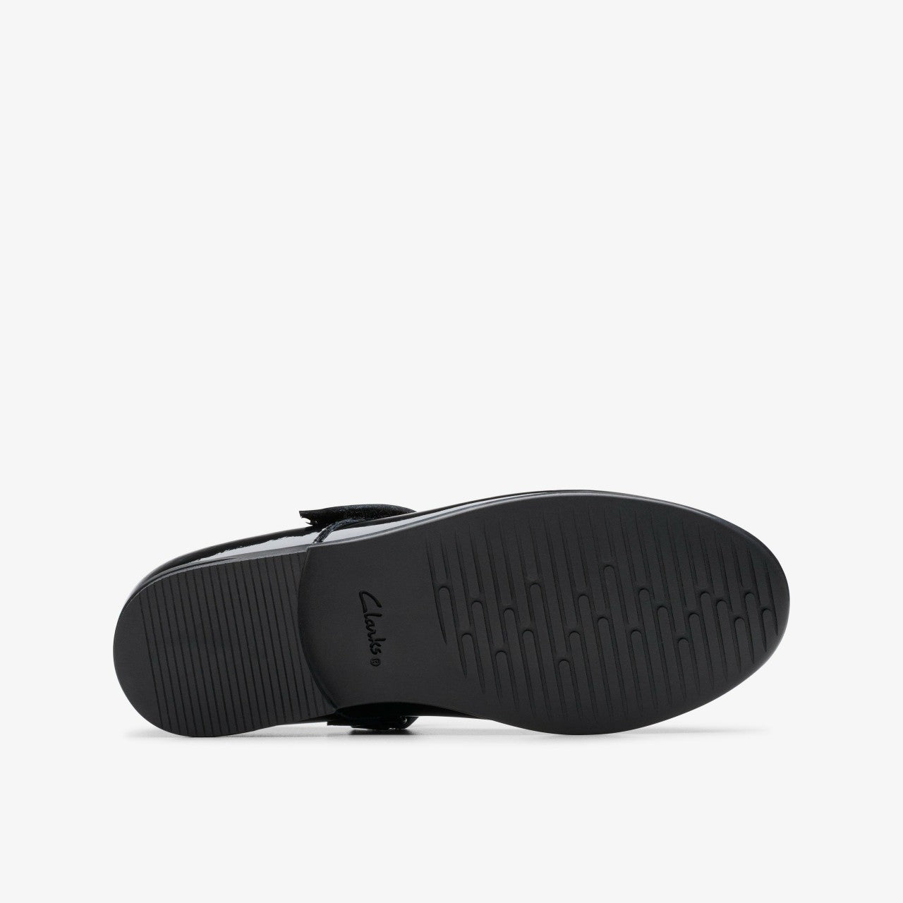 Finja Tap Older Black Patent | Clarks discount - Kids