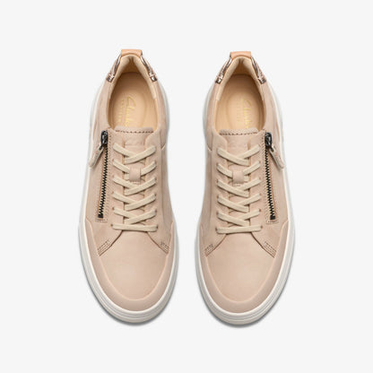 Hollyhock Zip Sand Nubuck | Clarks discount - Women