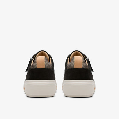 Hollyhock Zip Black Nubuck | Clarks on Sale - Women