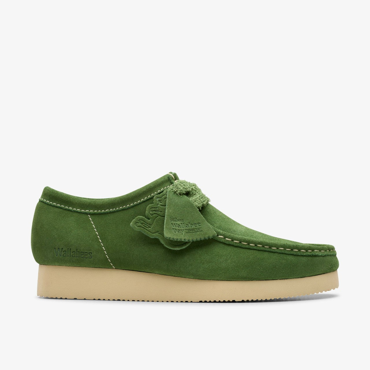 Wallabee 2604 Green Suede | Clarks Sale - Men
